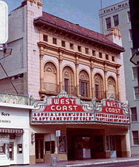 The West Coast Theater In Santa Ana